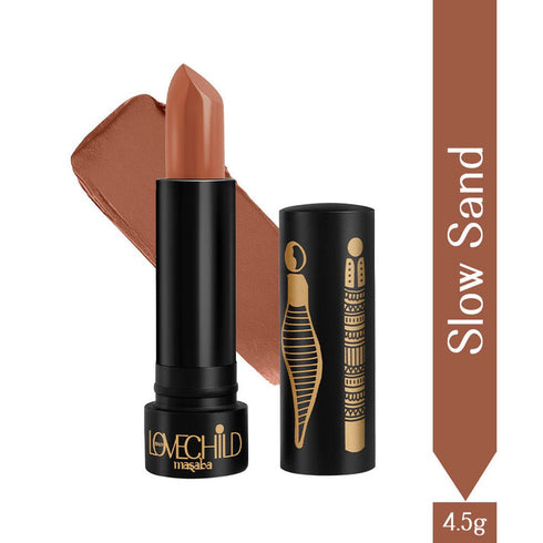 LoveChild Slow Sand | Bare Browns Ultra Matte Lipstick Caramel Brown