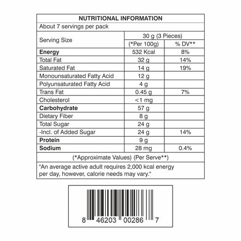 Chitale Bandhu Mithaiwale Smart Cookies Peanuts - Millets