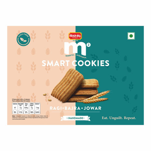 Chitale Bandhu Mithaiwale Smart Cookies Ragi-Bajra-Jowar