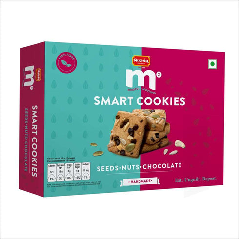 Chitale Bandhu Mithaiwale Smart Cookies Seeds-Nuts-Chocolate