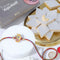 Divine Ganesha Rakhi with Kaju Katli Box