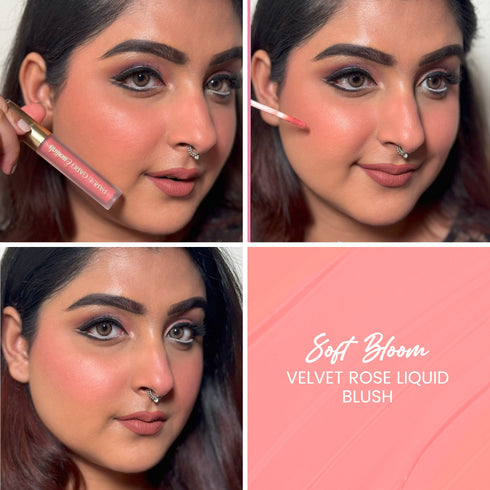 Parul Garg Beauty Velvet Bloom Blush Trio