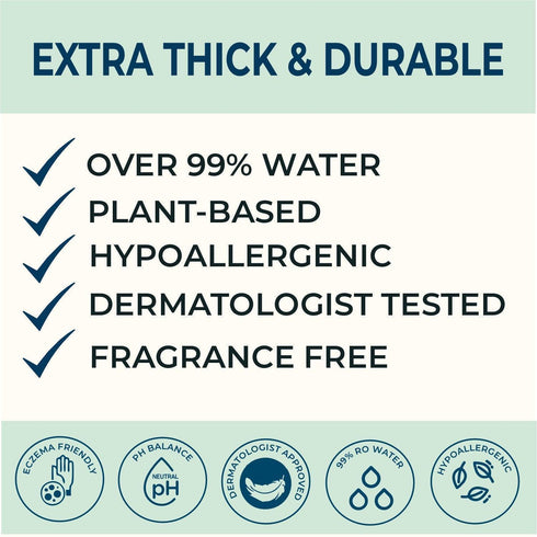 Omumsie 99% Water Thickest Baby Wipes Pack of 2