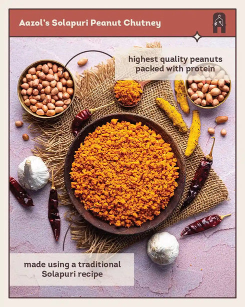 Solapuri Peanut Chutney
