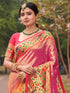 Deeva Sarees Orange Paithani Silk Saree