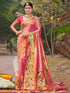 Deeva Sarees Orange Paithani Silk Saree