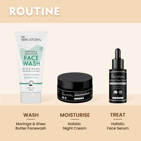 The Skin Story Glow & Sebum Control Hemp Serum
