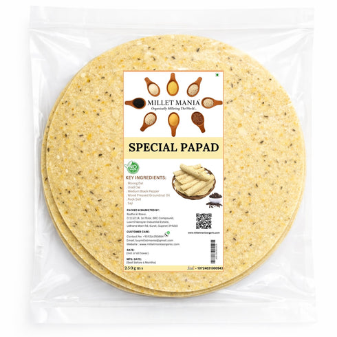 Millet Mania Moong Papad