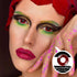 Spiral Red | Black Contacts Lens