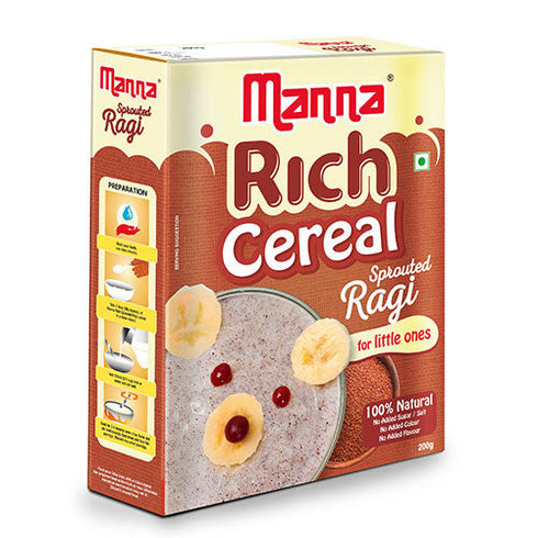 Manna Foods Sprouted Ragi Baby Cereal
