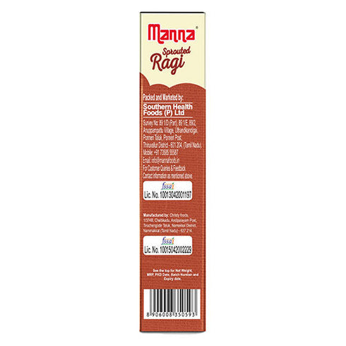 Manna Foods Sprouted Ragi Baby Cereal