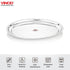 Vinod Stainless Steel Oval Rice Tray with Highest Grade Stainless Steel Mirror Finish Rust Free Tough and Durable Easy to Clean