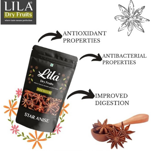 Lila Dry Fruits Star Anise