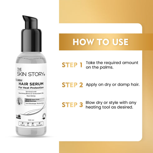 The Skin Story Heat Protection Hair Serum