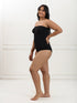 UNDERNEAT Strapless Brief Bodysuit - Beige
