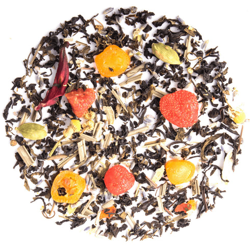 Tea Raja - Strawberry Orange Sunset Iced Tea