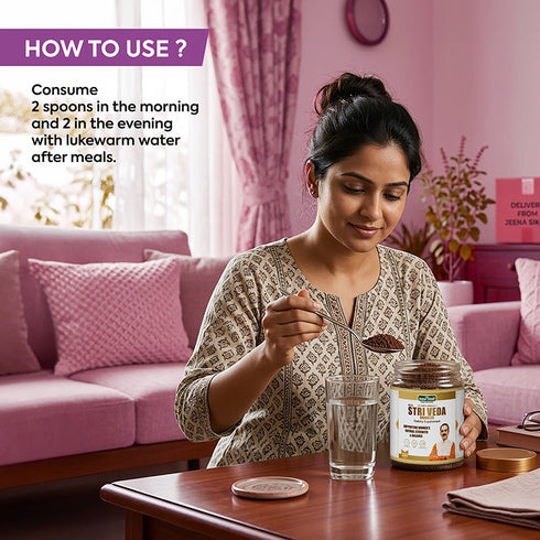 Jeena Sikho Acharya Manish Ji Stri Veda Granules for Women