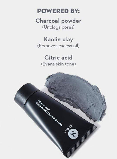 Sugar Cosmetics Power Clay 3 Min Pore Cleansing Mask