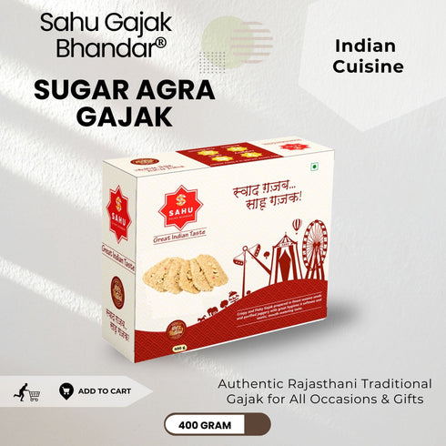 Sahu Gajak Bhandar Sugar Dry Fruit Agra Gajjak