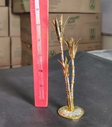 Pure silver sugar cane plant - 33.45 g By Mahita Collections