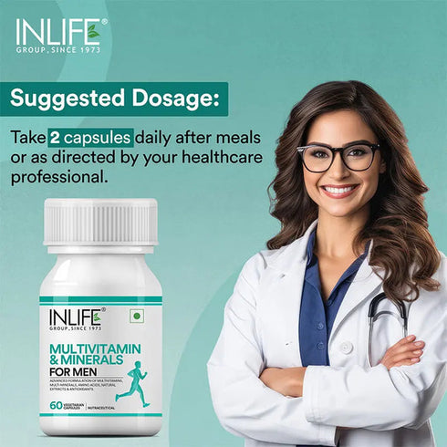 Inlife Multivitamin And Minerals Tablets For Men