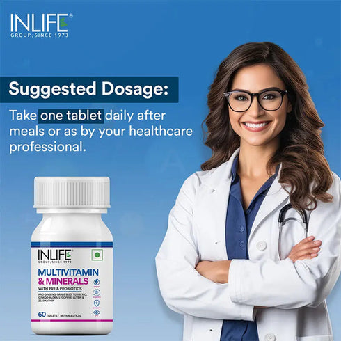Inlife Multivitamin And Minerals Tablets