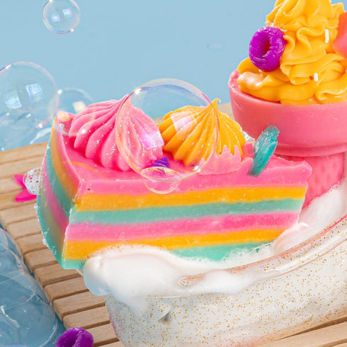 The Sass Bar Summer Splash Cake Soap
