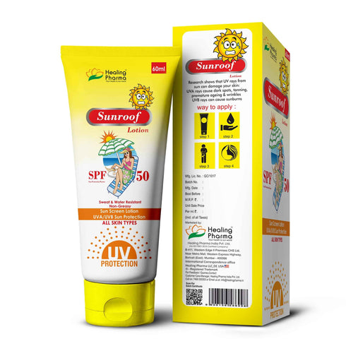 Healing Pharma Sunroof SunScreen SPF 50+ Lotion