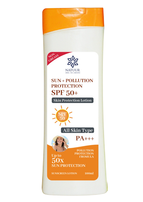 Natuur Sunscreen SPF 50 with Hyaluronic Acid