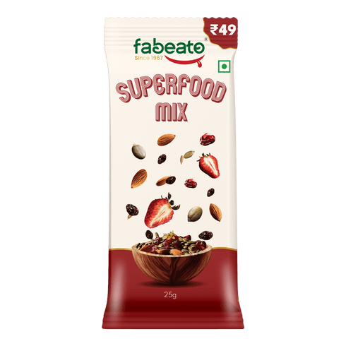 Fabeato Munch on the Go Snack Premium Superfood Mix