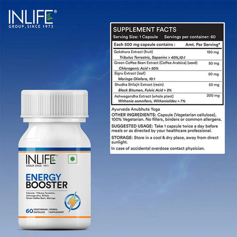 Inlife Energy Booster Capsules