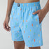 XYXX Surf Super Combed Cotton Boxer Shorts SurfBoard Blue