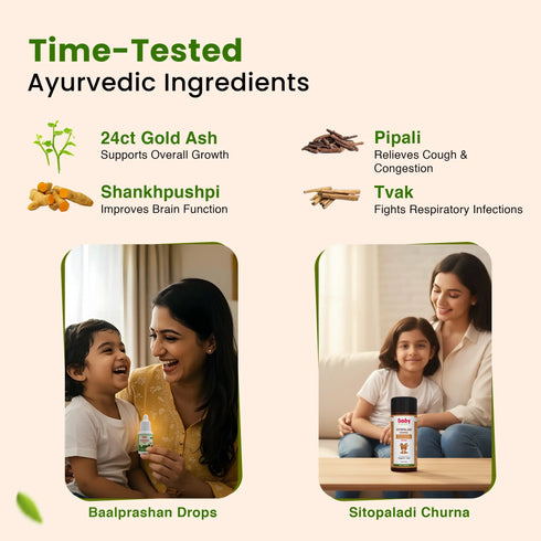 Babyorgano Boosts Immunity & Natural Cold Comfort Combo