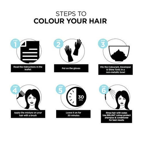 BBlunt Salon Secret High Shine Crème Hair Colour - Natural Black