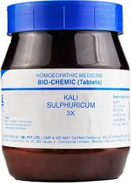 SBL Kali Sulphurica Biochemic Tablet 3X