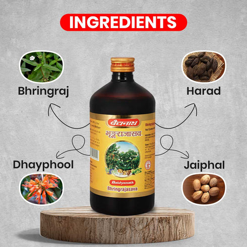Baidyanath Bhringrajasava 450 ml Liquid