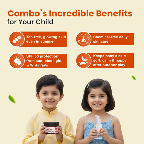 Babyorgano Nature s Shield & Shine Skin Care Combo