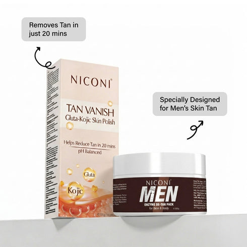 Niconi Skin Polish & De-Tan Combo