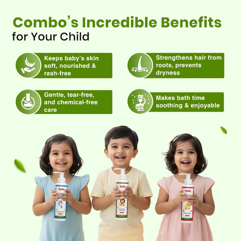 Babyorgano Baby s Bath Care Combo