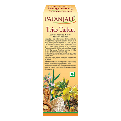 Patanjali Ayurveda Tejus Tailum 100ml
