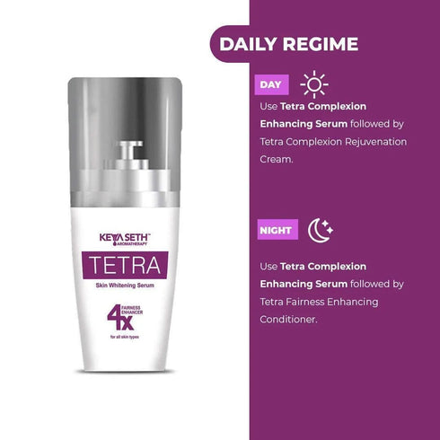 Keya Seth Aromatherapy Tetra 4X Skin Whitening Combo kit