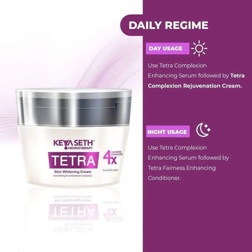 Keya Seth Aromatherapy Tetra 4X Skin Whitening Combo kit