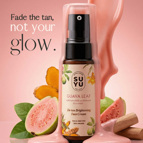 Suyu India Guava Leaf De Tan Brightening Face Cream