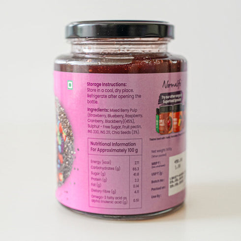 Supreem Super Foods Mixed Berry With Chia Seeds 500 GM