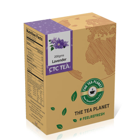 The Tea Planet Lavender Black CTC Tea