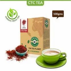 The Tea Planet Kesar Badam Flavored CTC Tea