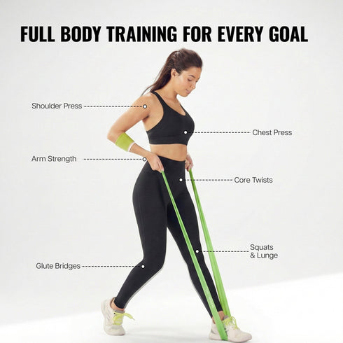 Wiselife HQ TPE Thera Band Roll 22mtr