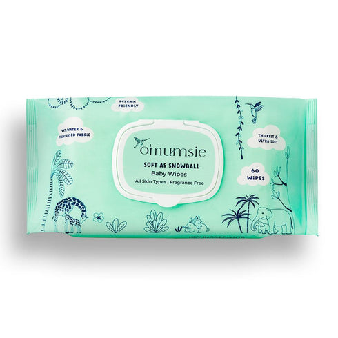 Omumsie 99% Water Thickest Baby Wipes Pack of 2