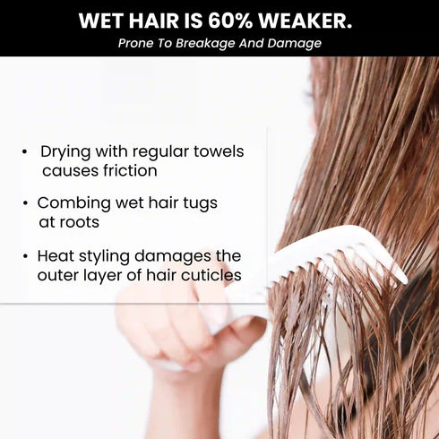 Thriveco Hair Buddy Damp Defense Towel Wrap
