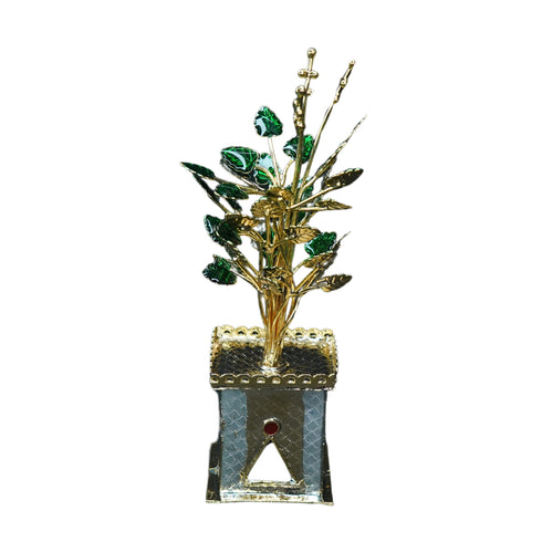 Pure Silver Tulsi Tree 68.58g By Mahita Collections